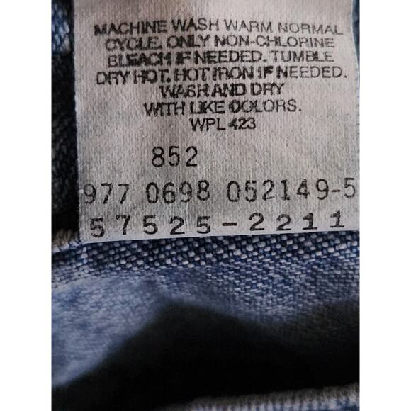Levi's L2 Jeans Juniors Sz 9 Medium VTG Bootcut Y2K 90's Mid-rise Medium Wash - Picture 7 of 8